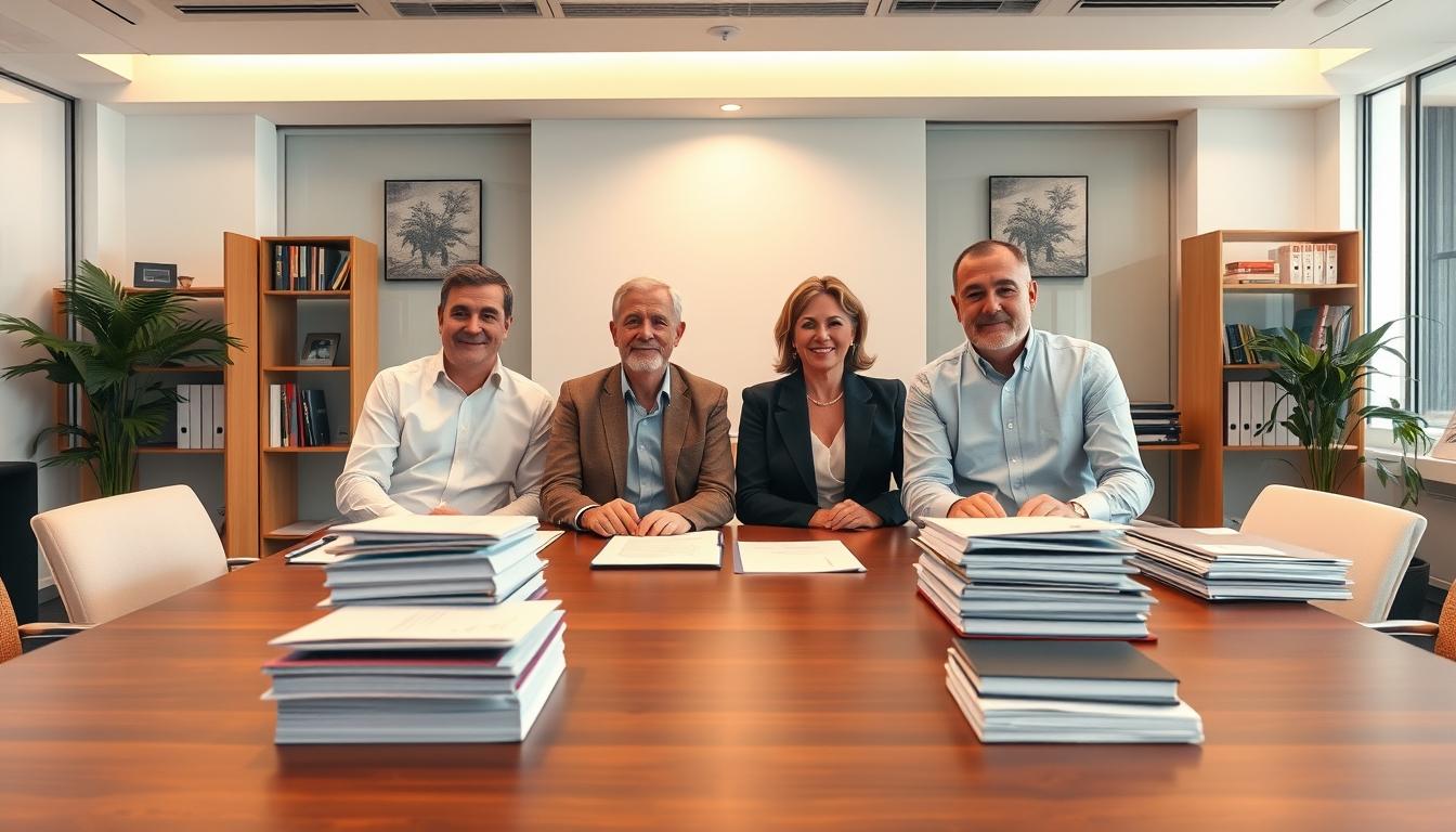 Senior legal support team